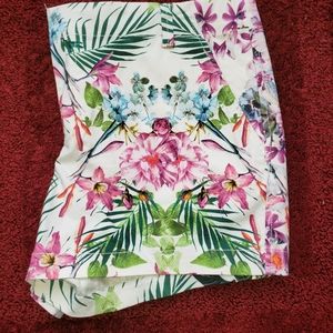 JCPENNEY Botanical print Shorts